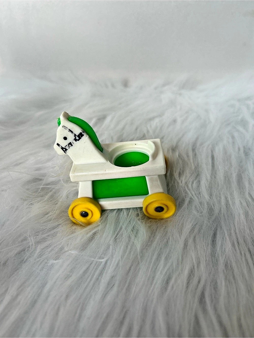 Fisher-Price Little People Little Riders Green Riding Horse